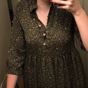 Knee Length Flowy Dress